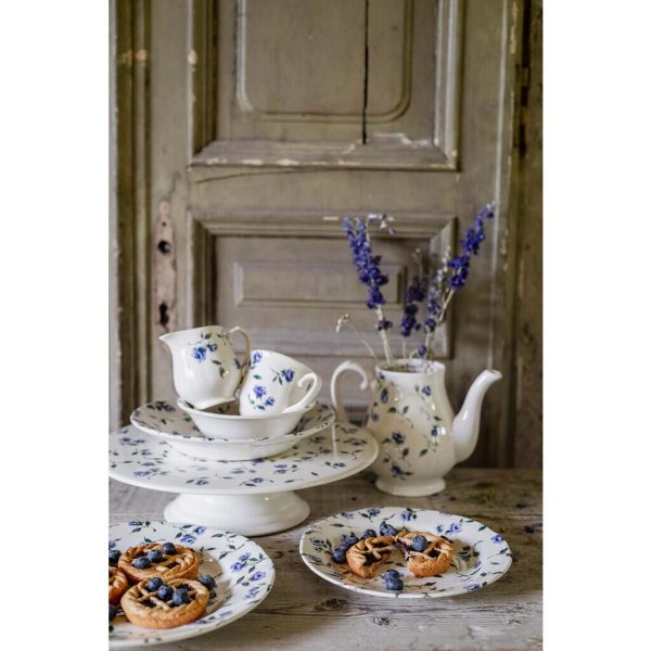 TAZZA CAFFE' FLORET FULL BLU