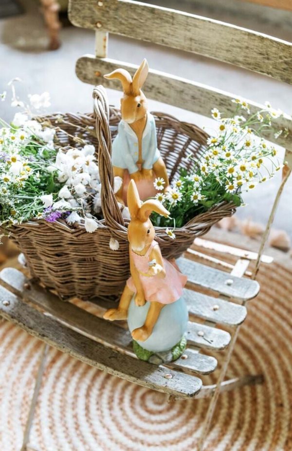 SET DECORO CONIGLIETTO SU UOVO - immagine 6